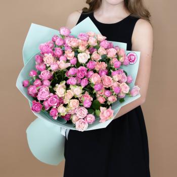 Розы кустовые розовые Артикул: 754a