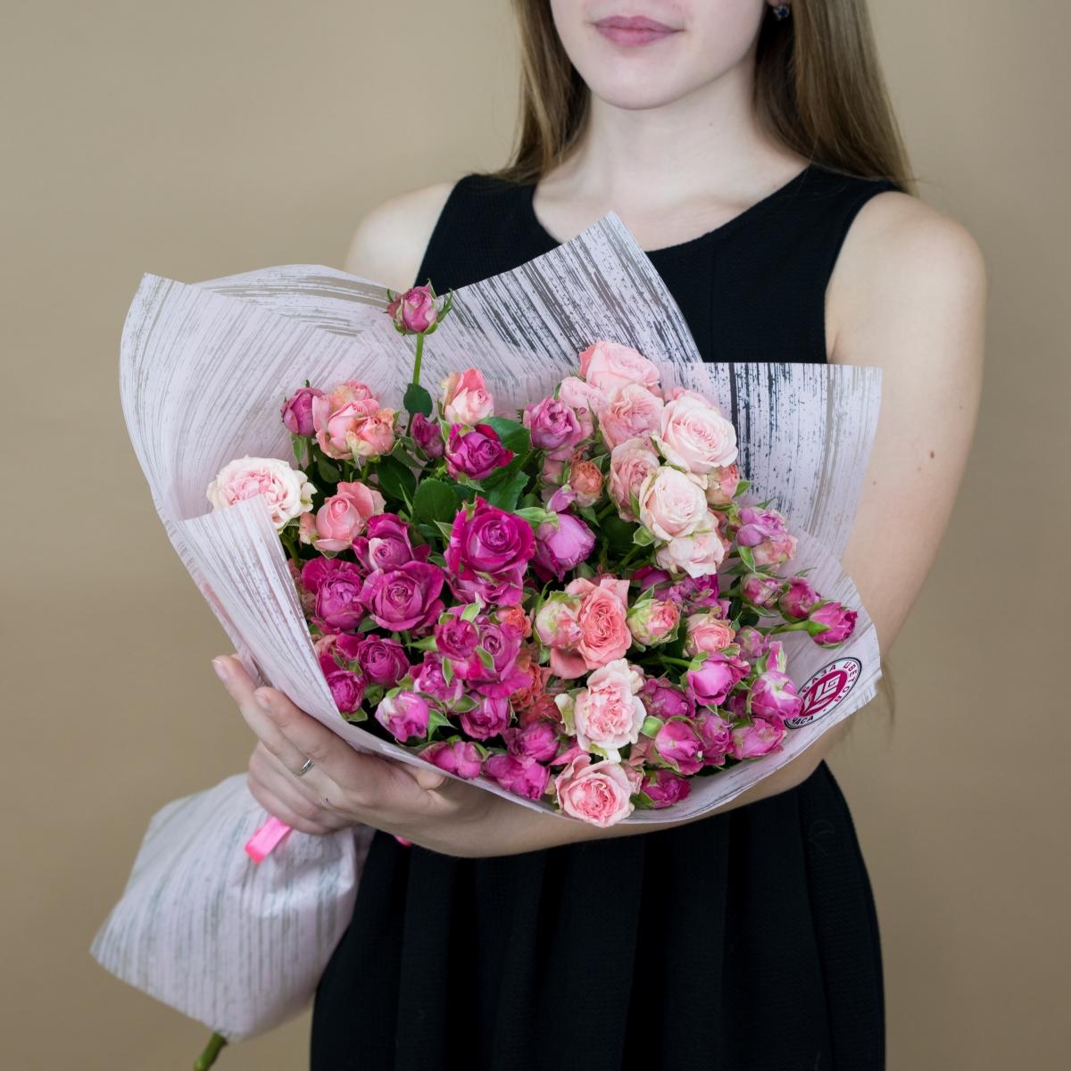 Розы кустовые розовые Артикул: 754a