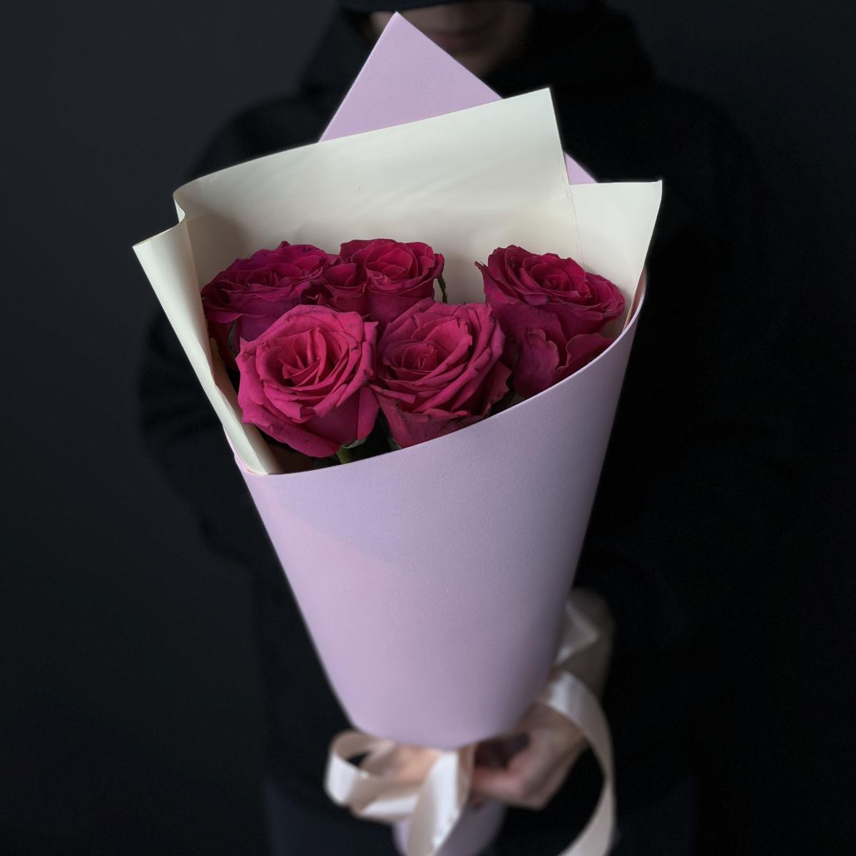 Роза розовая (Эквадор) 40 см