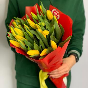 Тюльпаны желтые 25 шт №: 21996arch